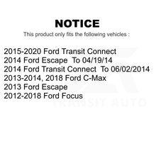 Load image into Gallery viewer, Front Wheel Bearing And Link Kit For Ford Focus Escape Transit Connect C-Max