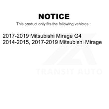 Load image into Gallery viewer, Front Wheel Bearing And Link Kit For Mitsubishi Mirage G4