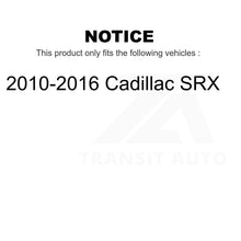 Load image into Gallery viewer, Front Wheel Bearing And Tie Rod End Kit For 2010-2016 Cadillac SRX