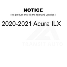 Load image into Gallery viewer, Front Wheel Bearing And Tie Rod End Kit For 2020-2021 Acura ILX