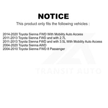 Load image into Gallery viewer, Rear Suspension Shock Absorber Pair For Toyota Sienna