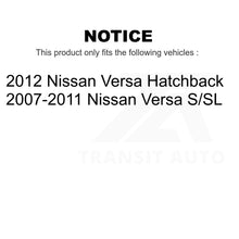 Load image into Gallery viewer, Rear Suspension Shock Absorber Pair For Nissan Versa