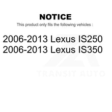 Load image into Gallery viewer, Rear Suspension Shock Absorber Pair For 2006-2013 Lexus IS250 IS350