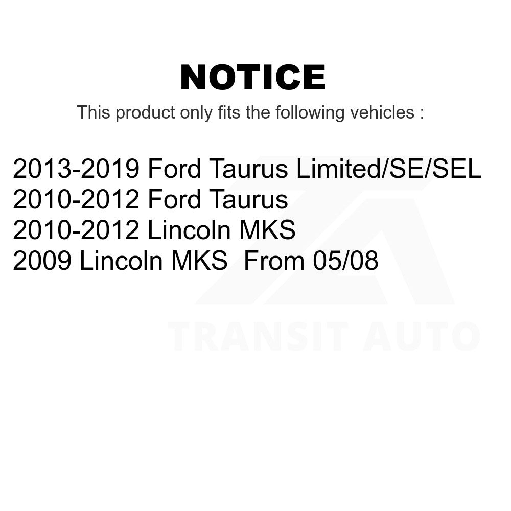 Rear Suspension Shock Absorber Pair For Ford Taurus Lincoln MKS