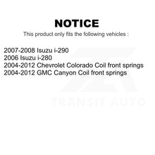 Charger l'image dans la galerie, Rear Shock Absorber Pair For Chevrolet Colorado GMC Canyon Isuzu i-290 i-280