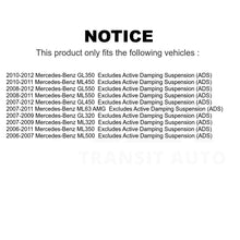 Charger l&#39;image dans la galerie, Front Strut &amp; Spring Pair For Mercedes-Benz ML350 GL450 GL550 ML500 ML320 GL350