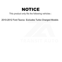 Charger l&#39;image dans la galerie, Front Strut &amp; Spring Kit For 2010-2012 Ford Taurus Excludes Turbo Charged Models