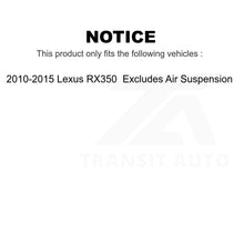 Charger l&#39;image dans la galerie, Front Strut &amp; Coil Spring Kit For 2010-2015 Lexus RX350 Excludes Air Suspension