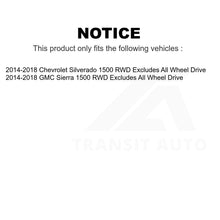 Charger l&#39;image dans la galerie, Paire de jambes de force et de ressorts avant pour Chevrolet Silverado 2014 GMC Sierra RWD 1500 – 2018 