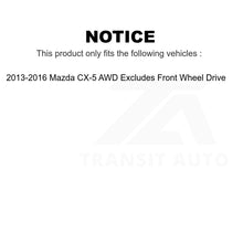 Charger l&#39;image dans la galerie, Front Strut &amp; Spring Kit For 2013-2016 Mazda CX-5 AWD Excludes Wheel Drive