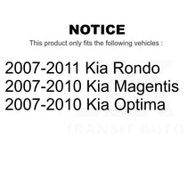 Charger l&#39;image dans la galerie, Front Rear Complete Shocks Strut &amp; Coil Spring Kit For Kia Optima Rondo Magentis