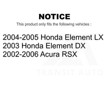 Load image into Gallery viewer, Front Wheel Bearing And Tie Rod End Kit For Honda Element Acura RSX