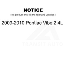 Load image into Gallery viewer, Front Wheel Bearing And Tie Rod End Kit For 2009-2010 Pontiac Vibe 2.4L