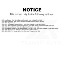 Load image into Gallery viewer, Front Wheel Bearing And Tie Rod End Kit For Ford Escape Mazda Tribute Mercury