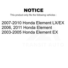 Load image into Gallery viewer, Front Wheel Bearing And Tie Rod End Kit For Honda Element