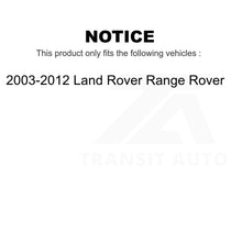 Load image into Gallery viewer, Front Wheel Bearing And Tie Rod End Kit For 2003-2012 Land Rover Range