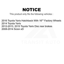 Load image into Gallery viewer, Front Wheel Bearing And Tie Rod End Kit For Toyota Yaris Scion xD