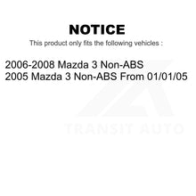 Load image into Gallery viewer, Front Wheel Bearing And Tie Rod End Kit For Mazda 3 Non-ABS