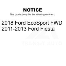 Load image into Gallery viewer, Front Wheel Bearing And Tie Rod End Kit For Ford Fiesta EcoSport