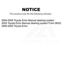 Charger l&#39;image dans la galerie, Front Wheel Bearing And Tie Rod End Kit For Toyota Echo