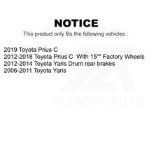 Load image into Gallery viewer, Front Wheel Bearing And Tie Rod End Kit For Toyota Yaris Prius C