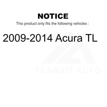 Load image into Gallery viewer, Front Wheel Bearing And Tie Rod End Kit For 2009-2014 Acura TL