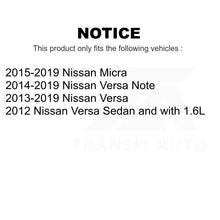 Load image into Gallery viewer, Front Wheel Bearing And Tie Rod End Kit For Nissan Versa Note Micra