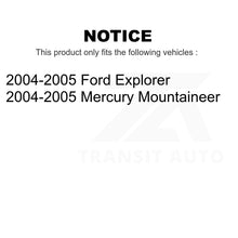 Load image into Gallery viewer, Front Wheel Bearing And Tie Rod End Kit For Ford Explorer Mercury Mountaineer