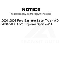 Load image into Gallery viewer, Front Wheel Bearing And Tie Rod End Kit For Ford Explorer Sport Trac 4WD