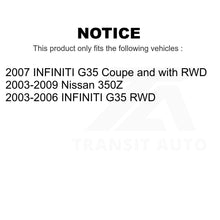 Load image into Gallery viewer, Front Wheel Bearing And Tie Rod End Kit For INFINITI G35 Nissan 350Z