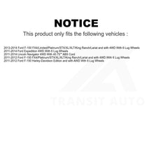 Charger l&#39;image dans la galerie, Front Wheel Bearing Tie Rod End Kit For Ford F-150 Expedition Lincoln Navigator