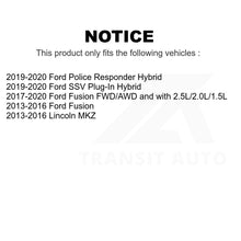 Charger l&#39;image dans la galerie, Front Hub Bearing Assembly Link Kit For Ford Fusion Lincoln MKZ Police Responder