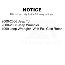 Charger l&#39;image dans la galerie, Front Hub Bearing Assembly And Link Kit For Jeep Wrangler TJ