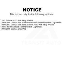 Charger l&#39;image dans la galerie, Front Hub Bearing Assembly And Link Kit For Cadillac SRX STS