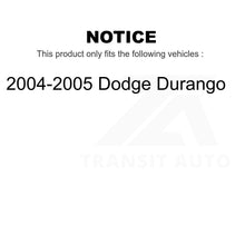 Charger l&#39;image dans la galerie, Front Hub Bearing Assembly And Link Kit For 2004-2005 Dodge Durango