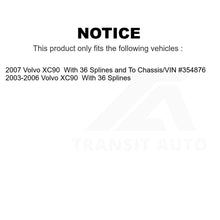 Charger l&#39;image dans la galerie, Front Hub Bearing Assembly And Link Kit For Volvo XC90