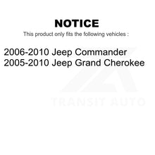 Charger l&#39;image dans la galerie, Front Hub Bearing Assembly And Link Kit For Jeep Grand Cherokee Commander