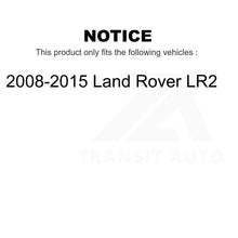 Charger l&#39;image dans la galerie, Front Hub Bearing Assembly And Link Kit For 2008-2015 Land Rover LR2