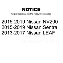 Charger l&#39;image dans la galerie, Front Hub Bearing Assembly And Link Kit For Nissan Sentra NV200 Leaf LEAF