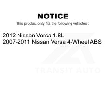 Charger l&#39;image dans la galerie, Front Hub Bearing Assembly And Link Kit For Nissan Versa