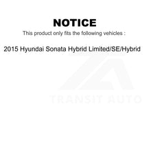 Charger l&#39;image dans la galerie, Front Hub Bearing Assembly Link Kit For Hyundai Sonata Hybrid Limited SE