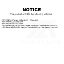 Charger l&#39;image dans la galerie, Front Hub Bearing Assembly And Link Kit For Ford Ranger Mazda B3000 B4000