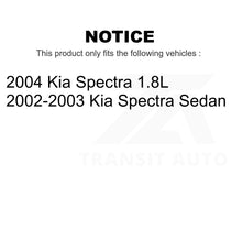 Charger l&#39;image dans la galerie, Front Wheel Bearing And Link Kit For Kia Spectra