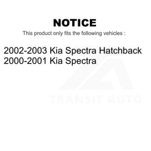 Charger l&#39;image dans la galerie, Front Wheel Bearing And Link Kit For Kia Spectra