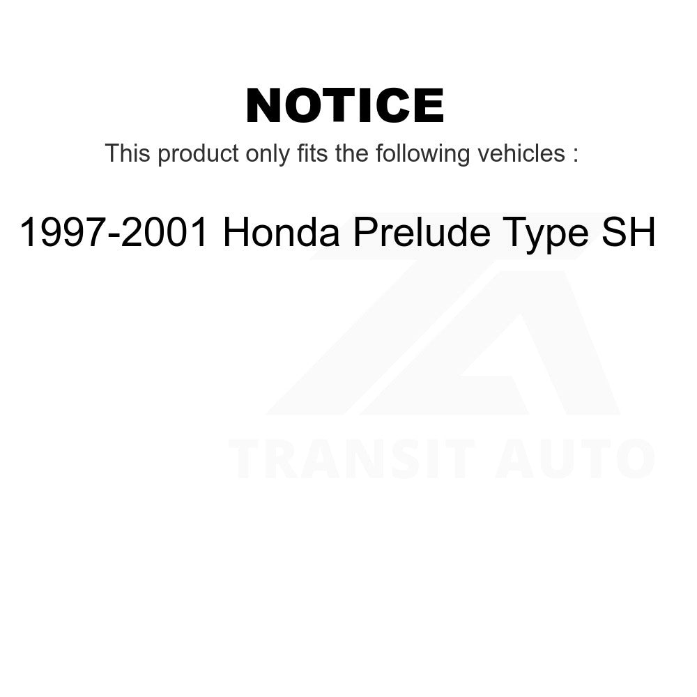 Front Wheel Bearing And Link Kit For 1997-2001 Honda Prelude Type SH