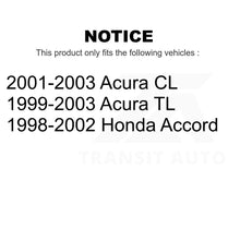 Charger l&#39;image dans la galerie, Front Wheel Bearing And Link Kit For Honda Accord Acura TL CL