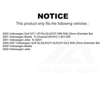 Charger l&#39;image dans la galerie, Front Wheel Bearing And Suspension Link Kit For Volkswagen Jetta Beetle Golf