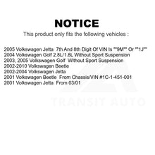 Charger l&#39;image dans la galerie, Front Wheel Bearing And Suspension Link Kit For Volkswagen Jetta Beetle Golf