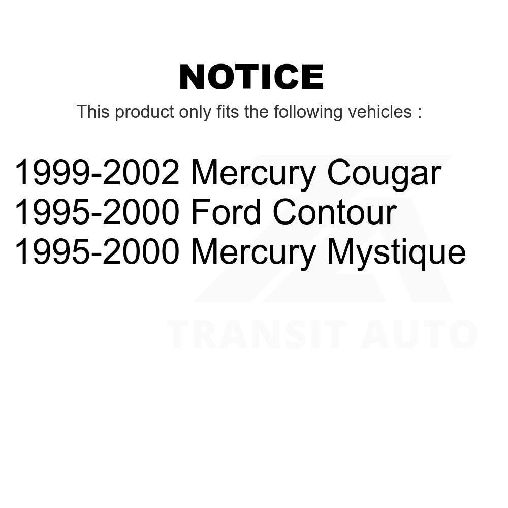 Front Wheel Bearing Suspension Link Kit For Ford Contour Mercury Cougar Mystique