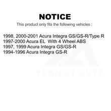 Charger l&#39;image dans la galerie, Front Wheel Bearing And Suspension Link Kit For Acura Integra EL